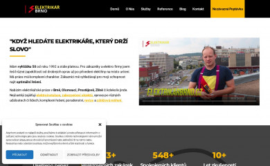 elektrikarbrno.cz screenshot