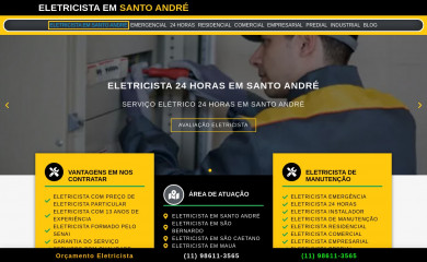 eletricistaemsantoandre.com.br screenshot