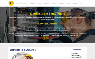 eletricistaemsantoandre.com.br screenshot