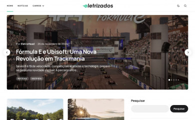 eletrizados.com.br screenshot