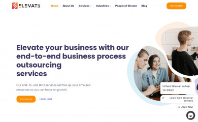 elevateholding.net screenshot