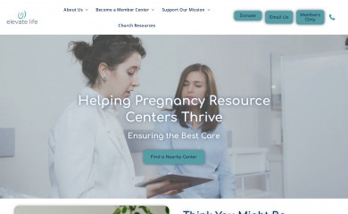 elevatelifeusa.org screenshot