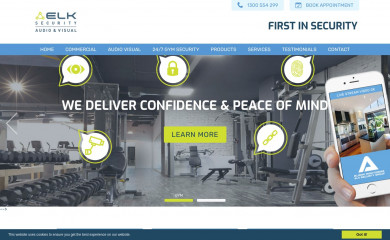 elksecurity.com.au screenshot