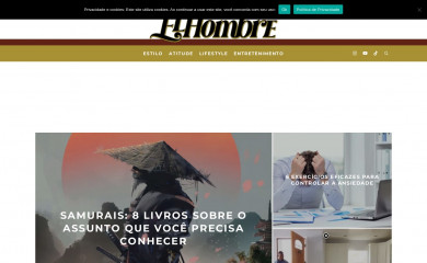 elhombre.com.br screenshot
