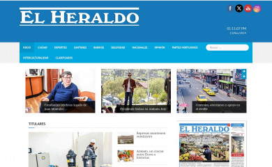 elheraldo.com.ec screenshot