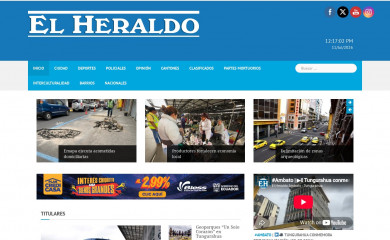 elheraldo.com.ec screenshot