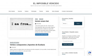 elimposiblevencido.com screenshot