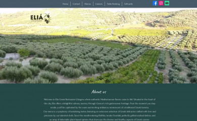 eliagreekrestaurant.com screenshot
