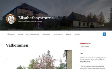 elisabethsystrarna.se screenshot