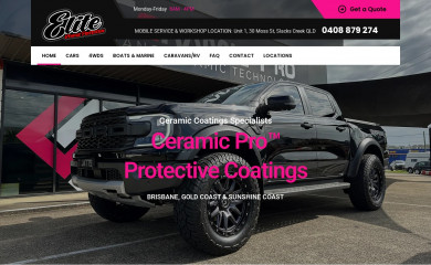 elitecarpro.com.au screenshot