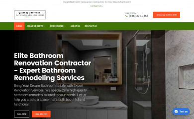 elitebathroomrenovationcontractor.com screenshot