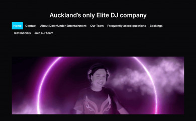 elitedeejays.co.nz screenshot