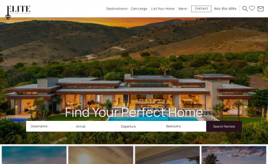 eliteluxuryhomes.com screenshot