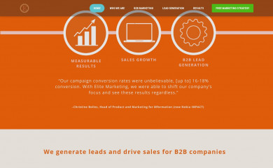elitemarketingsolutionsnc.com screenshot