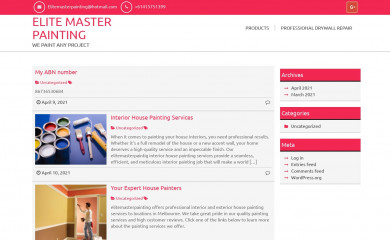 elitemasterpainting.com.au screenshot