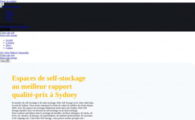 eliteselfstorage.com.au screenshot
