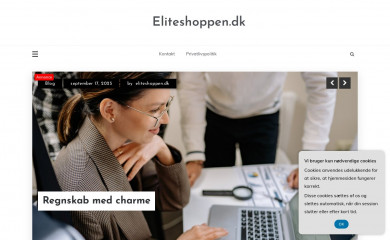 eliteshoppen.dk screenshot