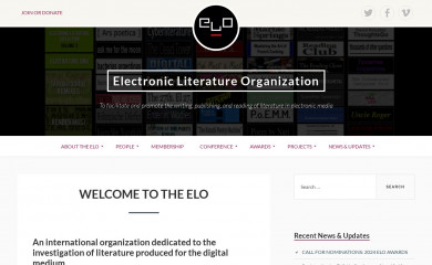 eliterature.org screenshot