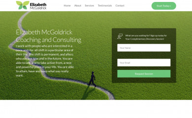 elizabethmcgoldrick.com screenshot