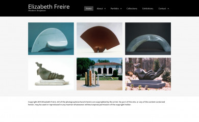 elizabethfreire.com screenshot