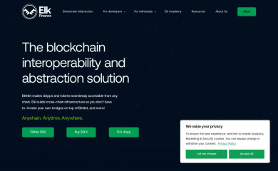 elk.finance screenshot