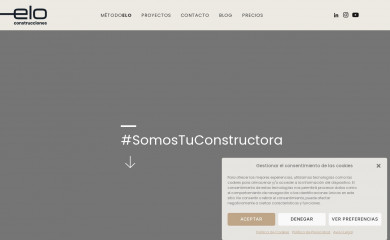 eloconstrucciones.com screenshot