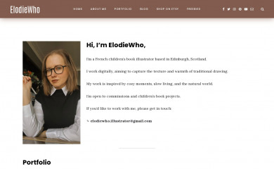 elodiewho.com screenshot