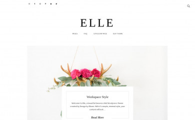 https://elle.designbybloom.co/ screenshot