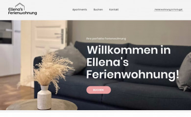 ellenas-ferienwohnung.de screenshot