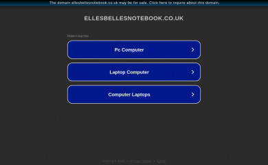ellesbellesnotebook.co.uk screenshot