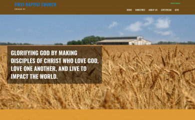 ellinwoodfbc.org screenshot