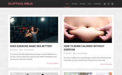 ellipticalninja.com screenshot
