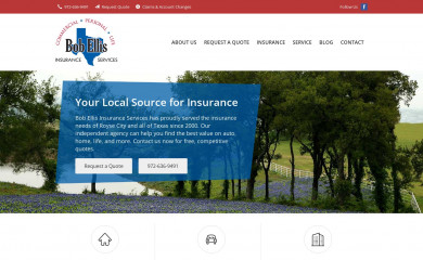 ellisinsurance.net screenshot