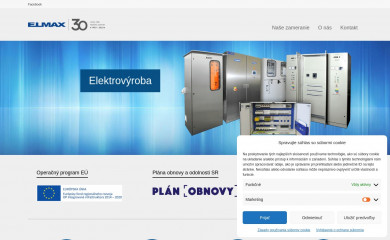 elmaxzilina.sk screenshot