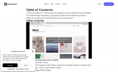 https://www.elmastudio.de/en/wordpress-themes/ubud/ screenshot