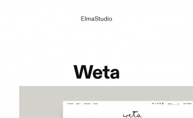https://www.elmastudio.de/en/themes/weta/ screenshot