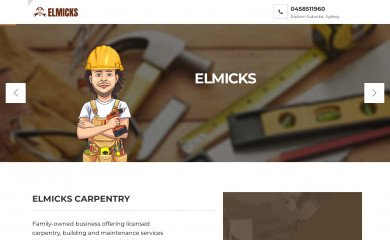 elmicks.com.au screenshot