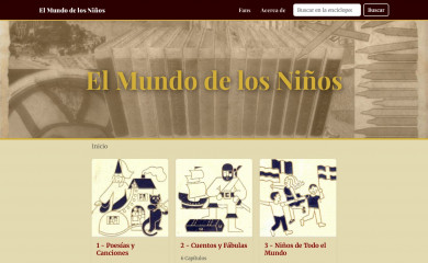 elmundodelosninos.org screenshot