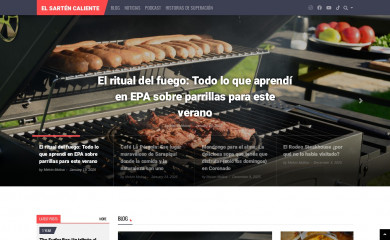 elsartencaliente.com screenshot