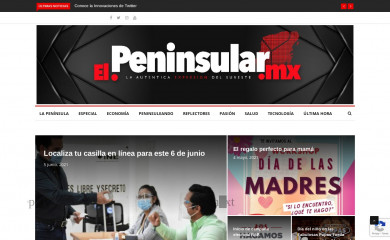 elpeninsular.mx screenshot