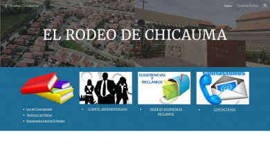 elrodeodechicauma.cl screenshot