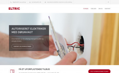 eltric.dk screenshot
