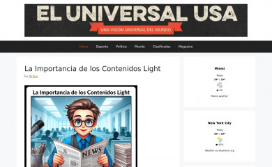 eluniversalusa.com screenshot