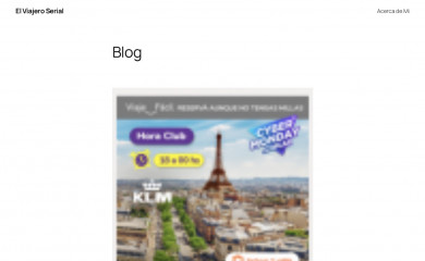 elviajeroserial.com screenshot