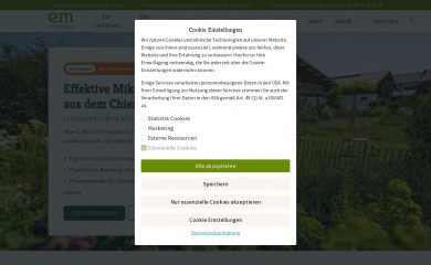 em-chiemgau.de screenshot