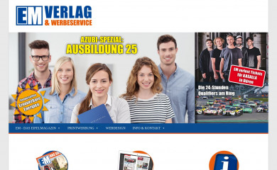 em-verlag.de screenshot