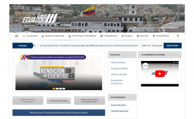 emco.gob.ec screenshot