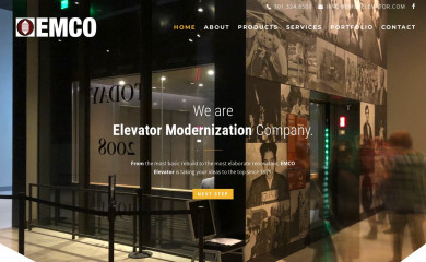 emcoelevator.com screenshot