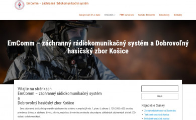 emcomm.sk screenshot