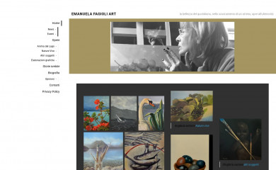 emanuelafagioliart.it screenshot